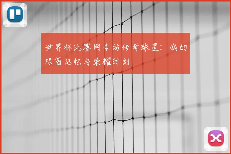 世界杯比赛网专访传奇球星:我的绿茵记忆与荣耀时刻